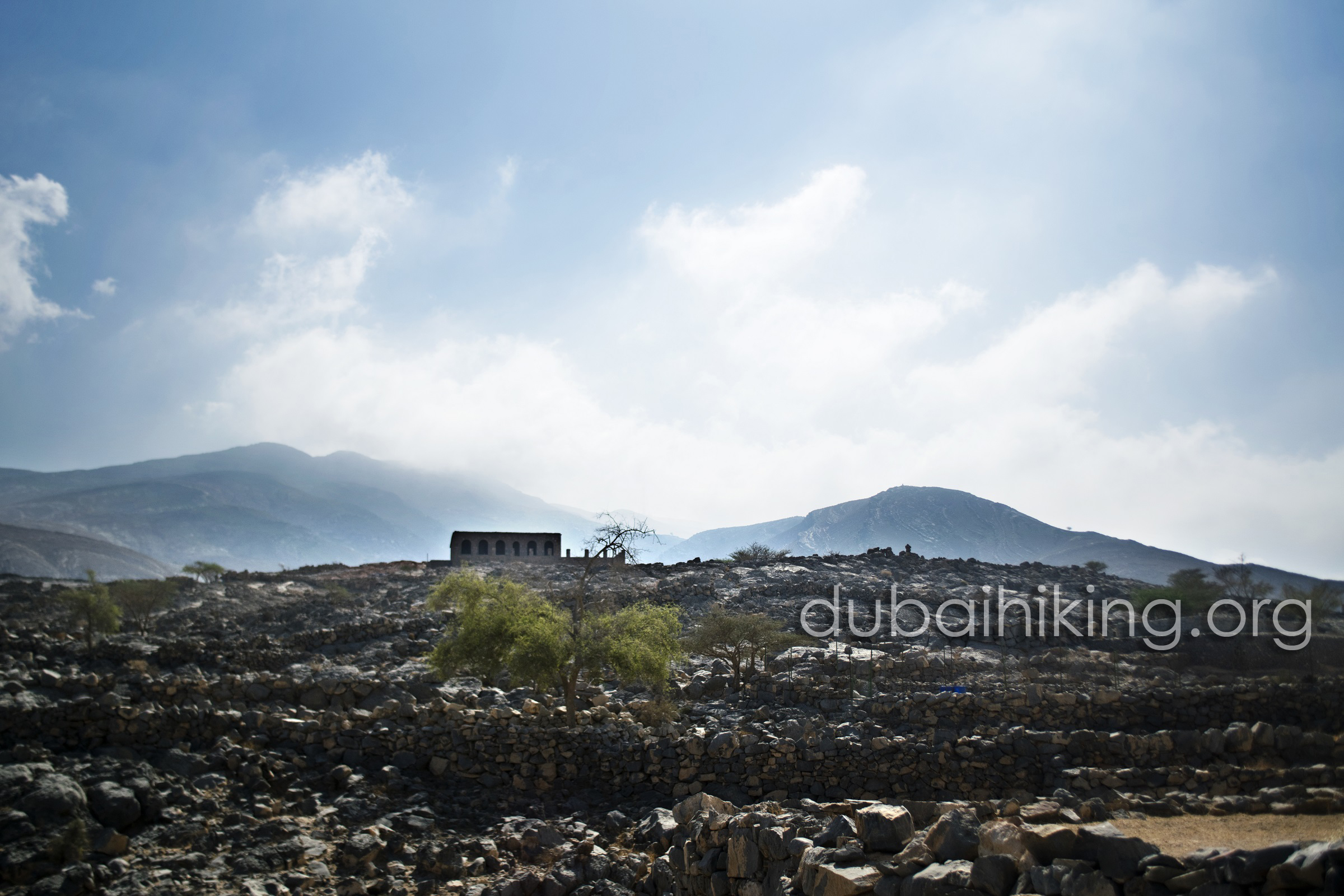 Hajar Mountain landscape